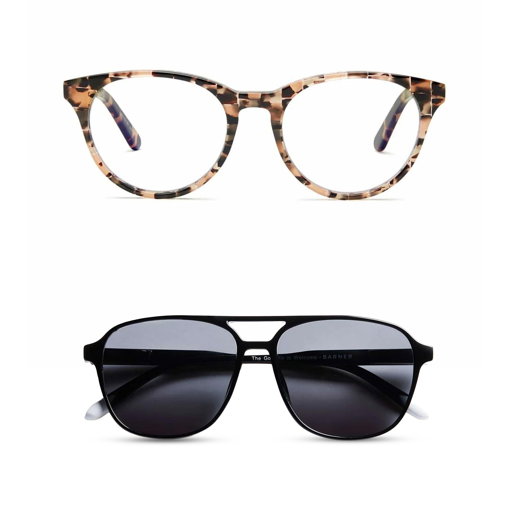 Gracia - Pink Havana + Brad Glossy